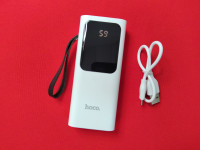 092037 Внешний аккумулятор Powerbank HOCO J41 Treasure mobile, 2.0A (10000mAh), белый