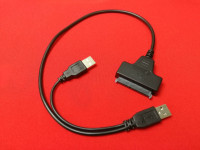 Кабель адаптер внешнего 2,5 ''Ssd Hdd, SATA, USB 2,0 переходник жесткого диска