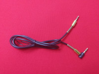 Аудиокабель AUX FUMIKO AC1 Jack 3.5 мм черный 1 м