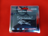 SSD-диск 2.5" Somnambulist 240 ГБ Внутренний  SATA3 6.0 Гбит/с До 550 Мбит/с Встроенный твердотельный накопитель (SSD-Black Bully 240)