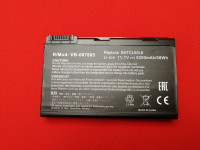Аккумуляторная батарея для ноутбука Acer Aspire 5100 (BATBL50L6) 10,8-11,1V 5200mAh OEM черная