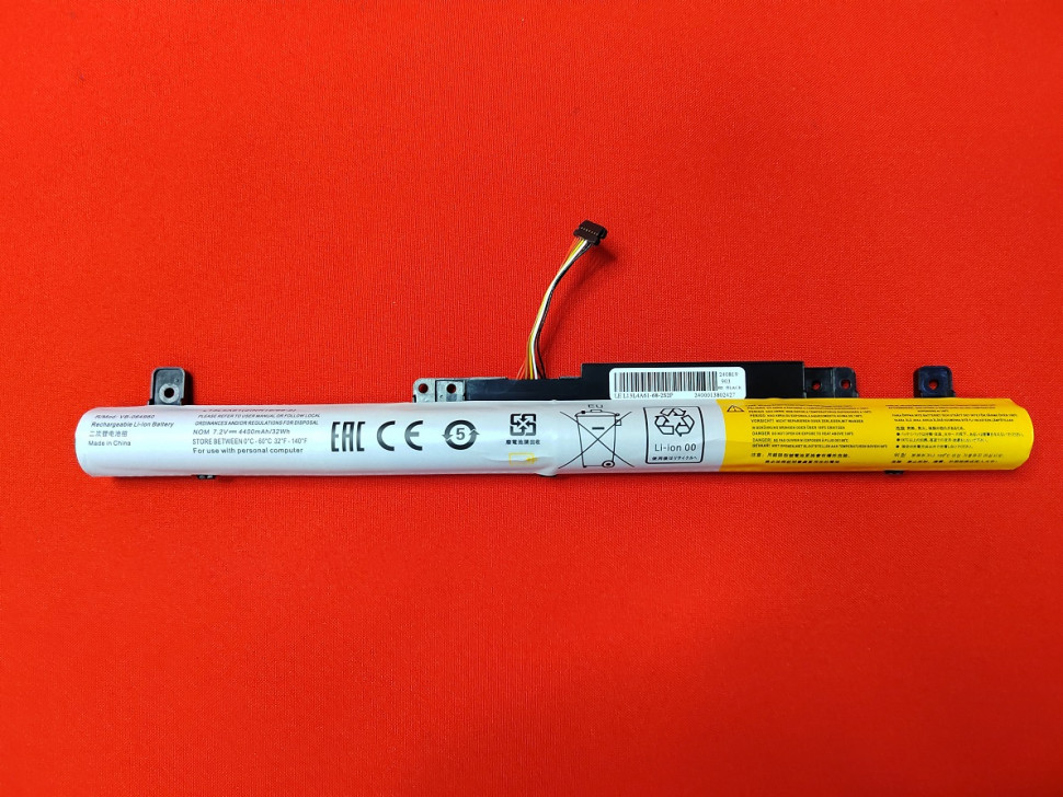 064980 Аккумуляторная батарея для ноутбука Lenovo Flex 2 14 (L13L4A61-2S2P) 7.2V 4400mAh OEM черная